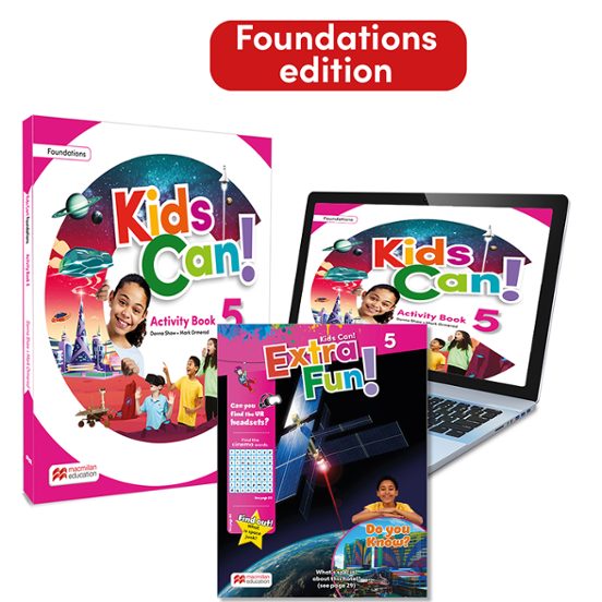 INGLÉS: KIDS CAN! 5 FOUNDATIONS. ACTIVITY BOOK