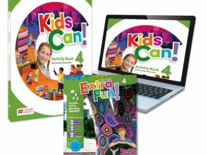 INGLÉS: KIDS CAN! 4 ACTIVITY BOOK